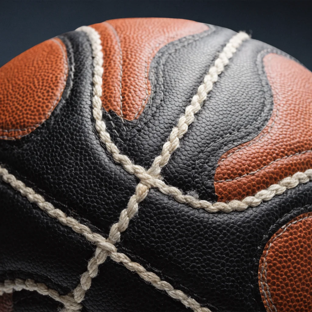 Pallone da basket con pelle composita